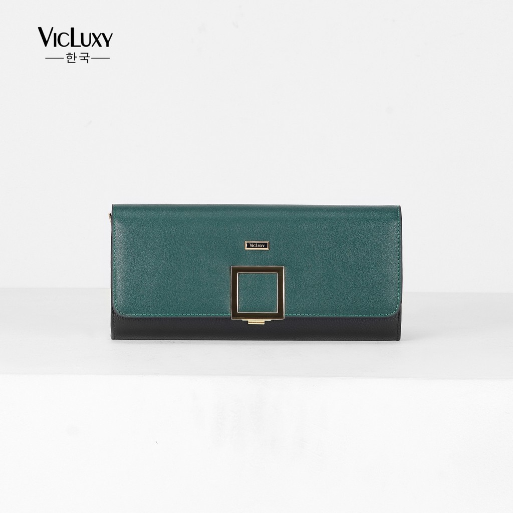Clutch nữ da thật cao cấp Vicluxy VT21001