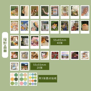 Set 60 thẻ giấy độc đáo dùng trang trí thủ công