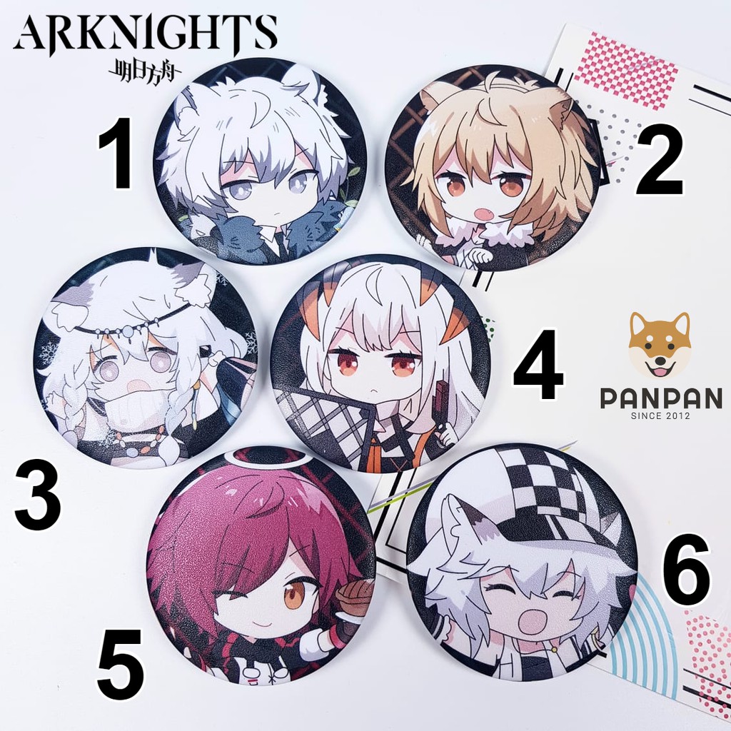 Huy Hiệu Lẻ Arknights 2 (6CM)