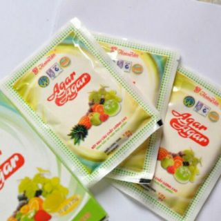 Bột rau câu agar Hoàng Yến 500g (20 gói x 25g)