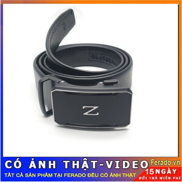 Dây thắt lưng nam da thật chữ Z-02
