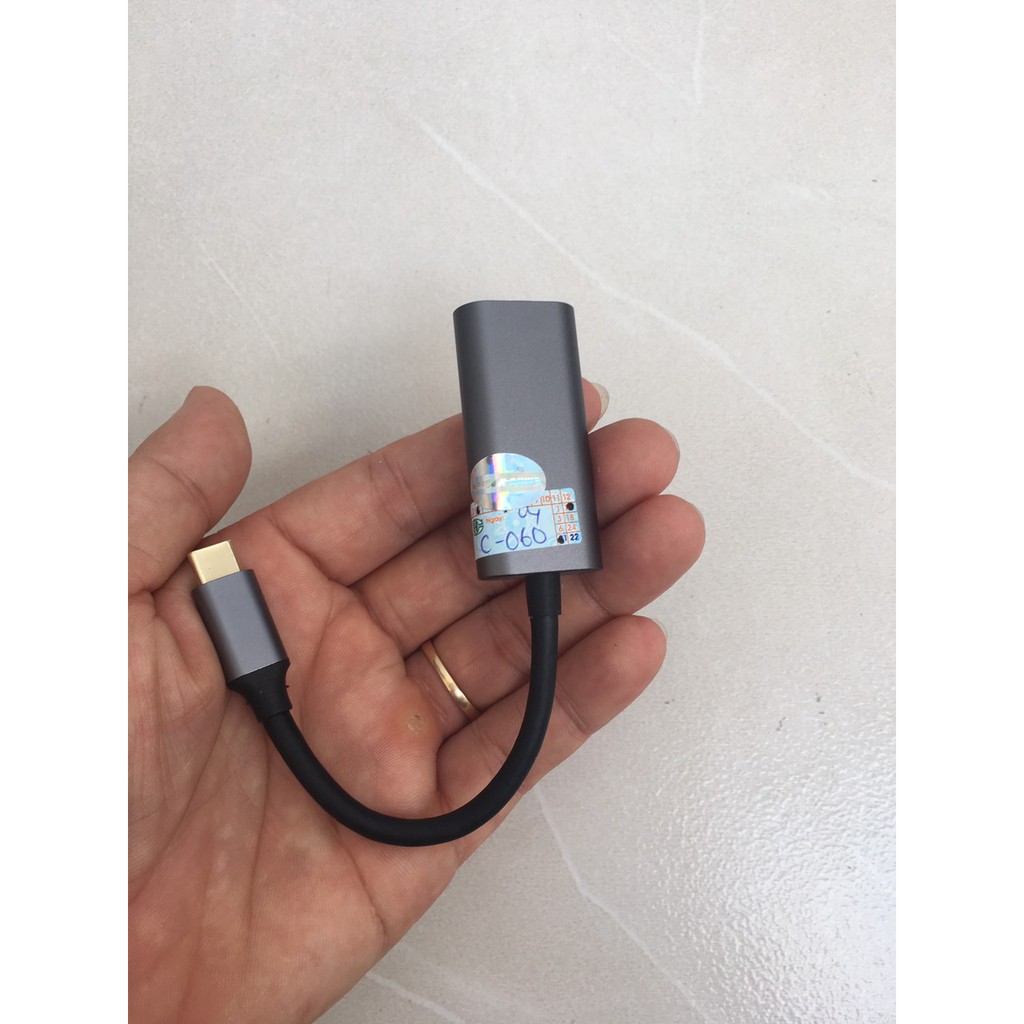 Đầu chuyển Type C sang HDMI SSK C060 4k*2k 30Hz - Hàng chính hãng