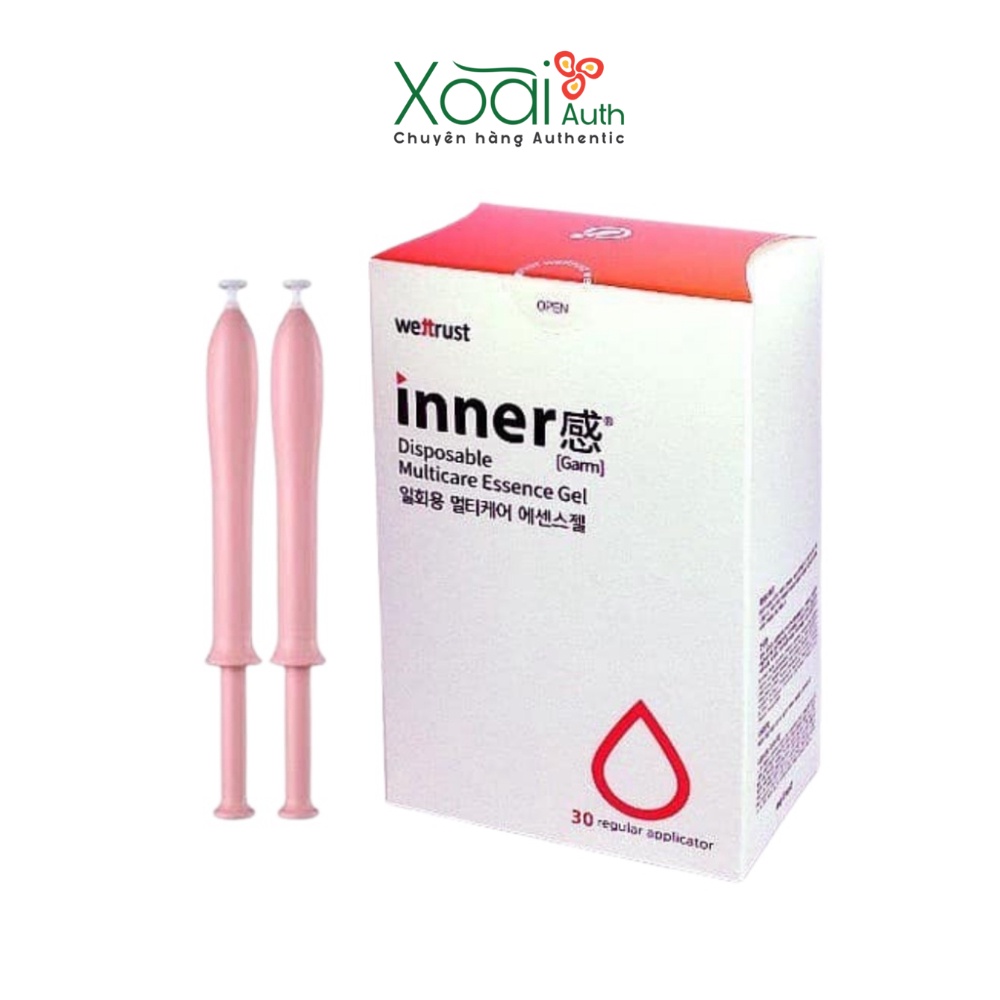 Inner Gel Đũa Thần Inner Hàn Quốc Dung Dịch Vệ Sinh Phụ Nữ Kít Hồng, Thơm Vùng Kín, Ngừa Hôi Cân Bằng PH - Xoài auth