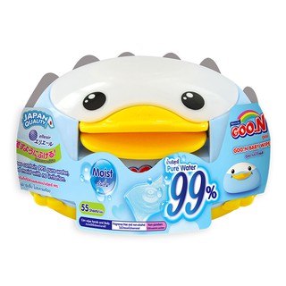 Hộp khăn ướt con vịt goon 55 miếng 