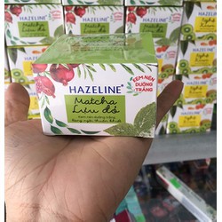 Kem nén dưỡng trắng Hazeline matcha lựu đỏ 8g