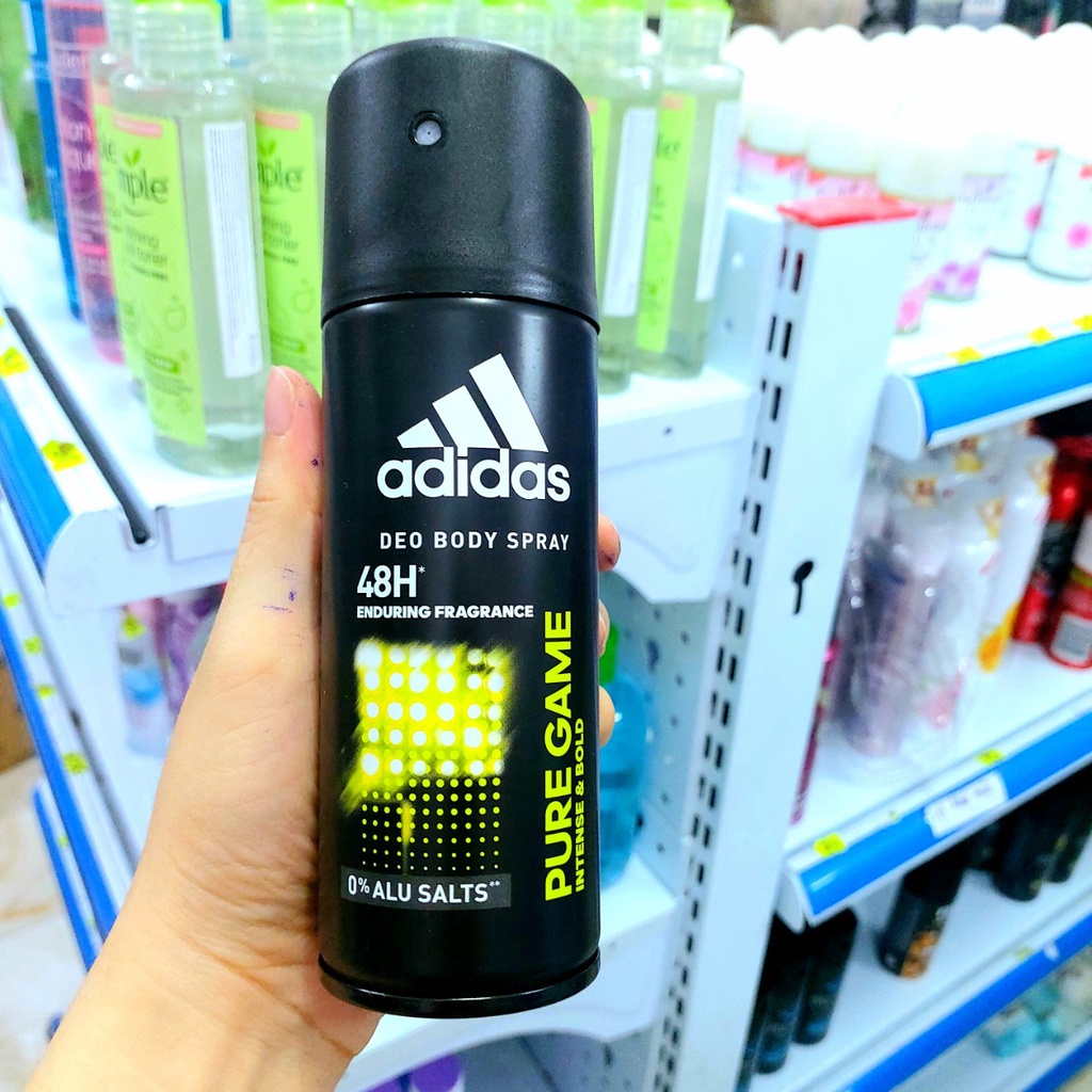 Xit Khử Mùi Toàn Thân Nam AXE - ADIDAS 150ml - Hương Thơm Nam Tính Chuẩn Men