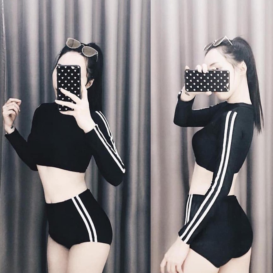 Đồ Bơi Nữ Dài Tay Freesize Bin Sports BHV073 | BigBuy360 - bigbuy360.vn