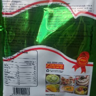Bột cốt dừa gói 50g