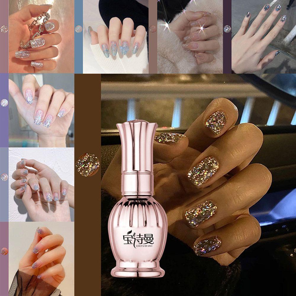 Sơn Móng Tay Kim Tuyến Bán Vĩnh Viễn DIY 15ml