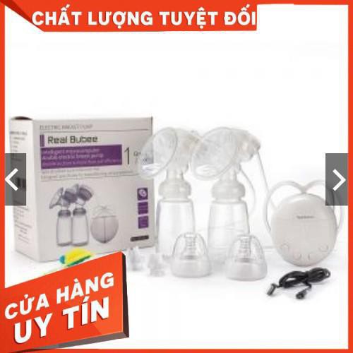 [XẢ KHO+FREE SHIP] MÁY HÚT SỮA ĐIỆN 2 BÌNH REAL BUBEE [CHÍNH HÃNG[BUÔN SỈ RẺ]. BÁN KÈM TÚI TRỮ SỮA TIỆN LỢI