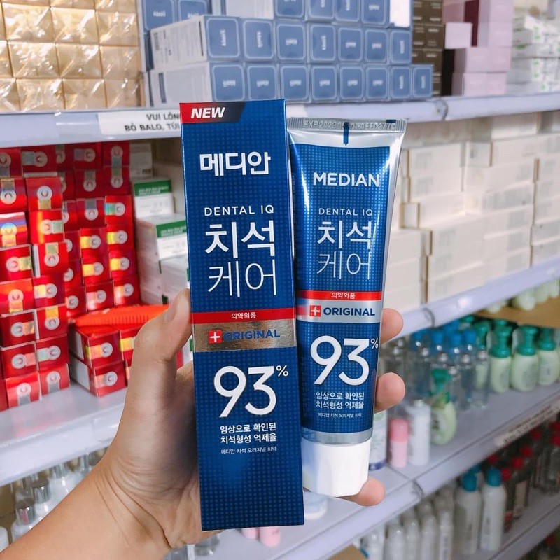 Kem Đánh Trắng Răng Median 93% Tooth-Paste 120gr