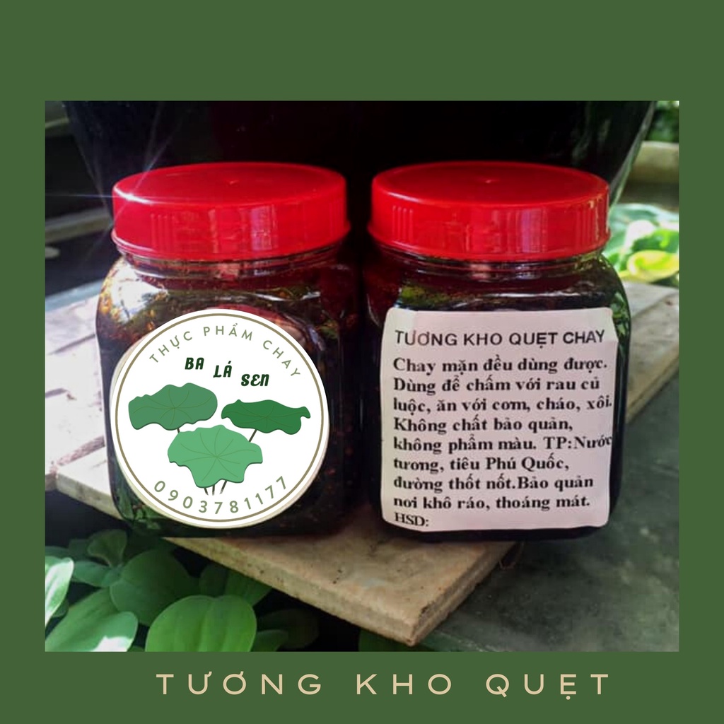 Nước Tương kho quẹt chay Ba Lá Sen chế biến sẵn, bảo quản lâu 150g