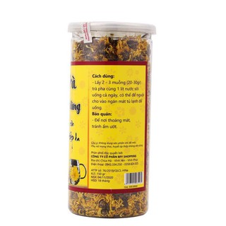 Trà hoa cúc vàng Tiến Vua hộp dài 150g chuyên dùng làm quà thờ biếu, trà hoa cúc giúp thải độc mát gan - TCD