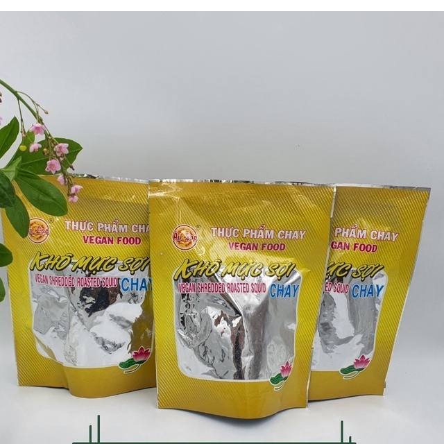 Khô Mực Sợi chay - Khô mực sợi chay Âu Lạc - Đồ chay - Thực phẩm chay chính hãng