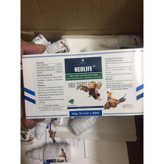 Combo 5 Chai Zin 20ml NEOLIFE - MEN SỐNG CAO CẤP CHO GÀ ĐÁ