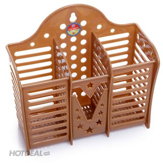 ống đựng đũa nhựa 3 ngăn