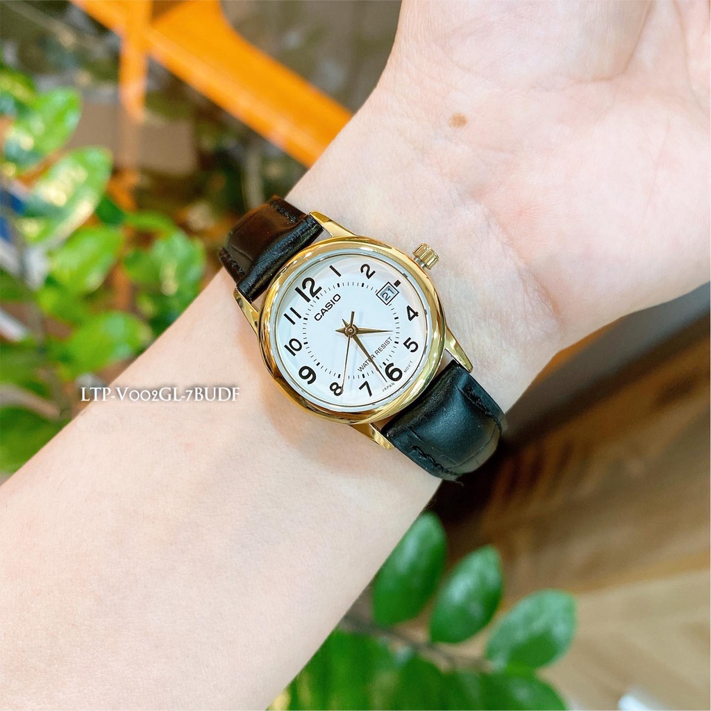 Đồng hồ nữ Casio LTP-V002 LTP-V002G LTP-V002D LTP-V002L LTP-V002GL chính hãng Anh Khuê