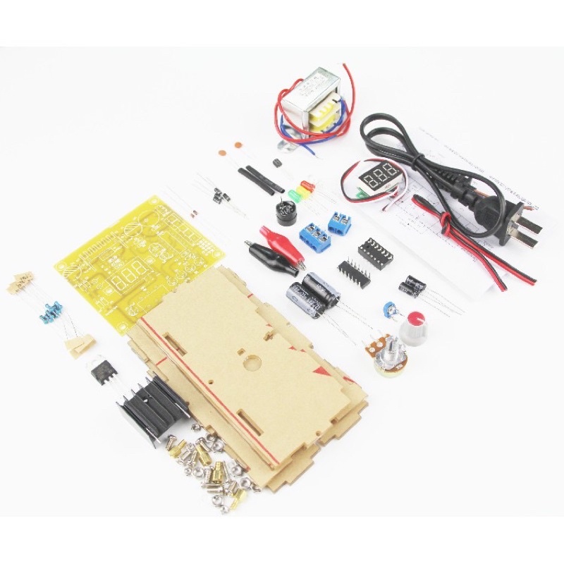 bộ nguồn mini Lm317 (0-12 V ) tự ráp