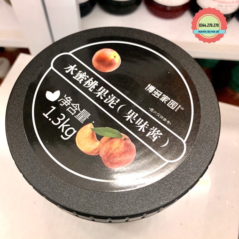 Mứt đào Boduo - Hộp 1.3kg