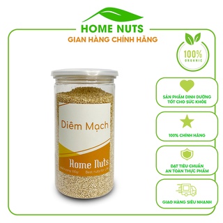 Hạt diêm mạch trắng Quinoa organic nhập khẩu từ Peru - Home Nuts - Hộp 500gram