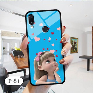 Ốp lưng kính 3D Xiaomi Redmi 7-cute
