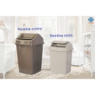 thùng rác lật to