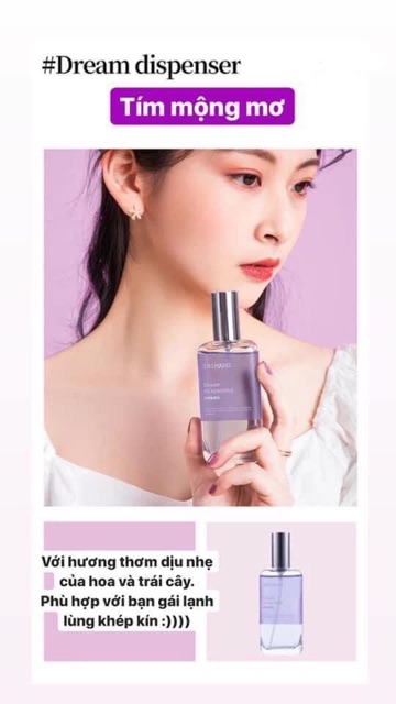 Nước hoa xịt thơm body mist Shimang