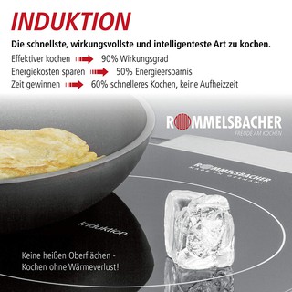 Bếp từ đôi Rommelsbacher