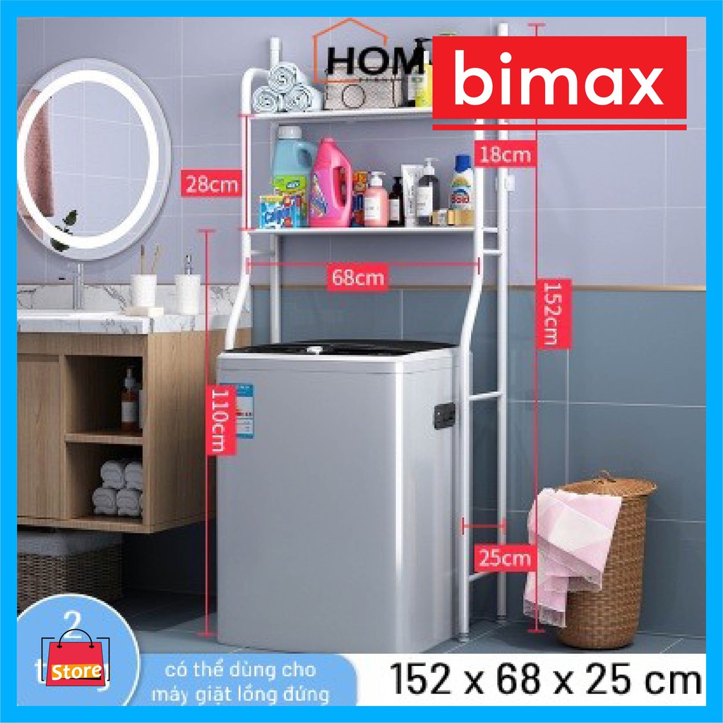 Kệ trên máy giặt cao 158cm