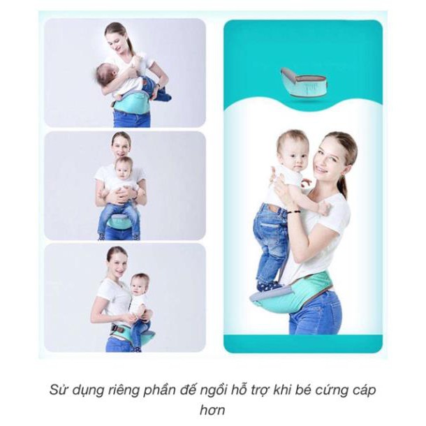 Địu ngồi em bé Baby Lab chính hãng Xịn