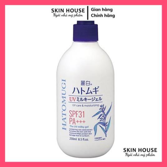 Sữa Dưỡng Thể Chống Nắng Hatomugi SPF31 PA+++ 250ml Nhật Bản