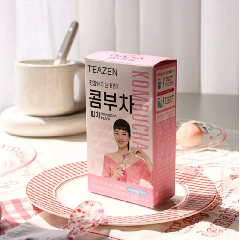 Trà Thanh Nhiệt Teazen Kombucha 4 Vị Hàn Quốc