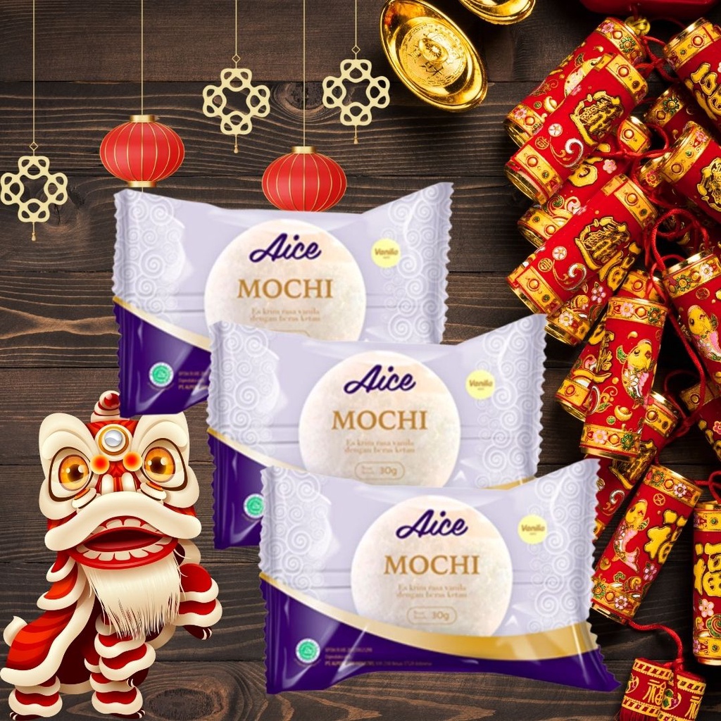 Kem mochi vani thơm ngon mát lạnh nhập khẩu trực tiếp từ Indonesia