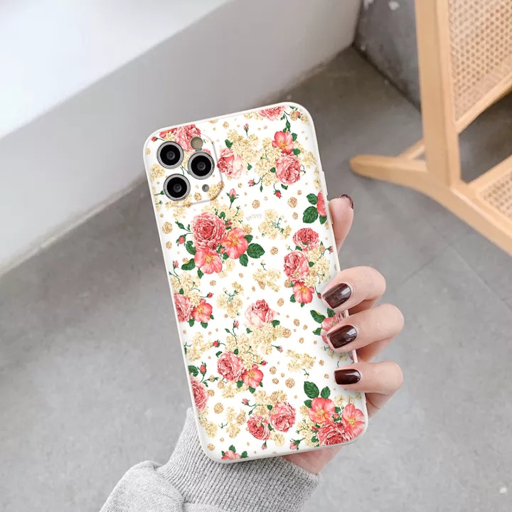 Ốp lưng iphone nền Hoa nhẹ nhàng cho iphone 14promax 13 12 11 x/xr/xsmax/6/7/8plus tr423