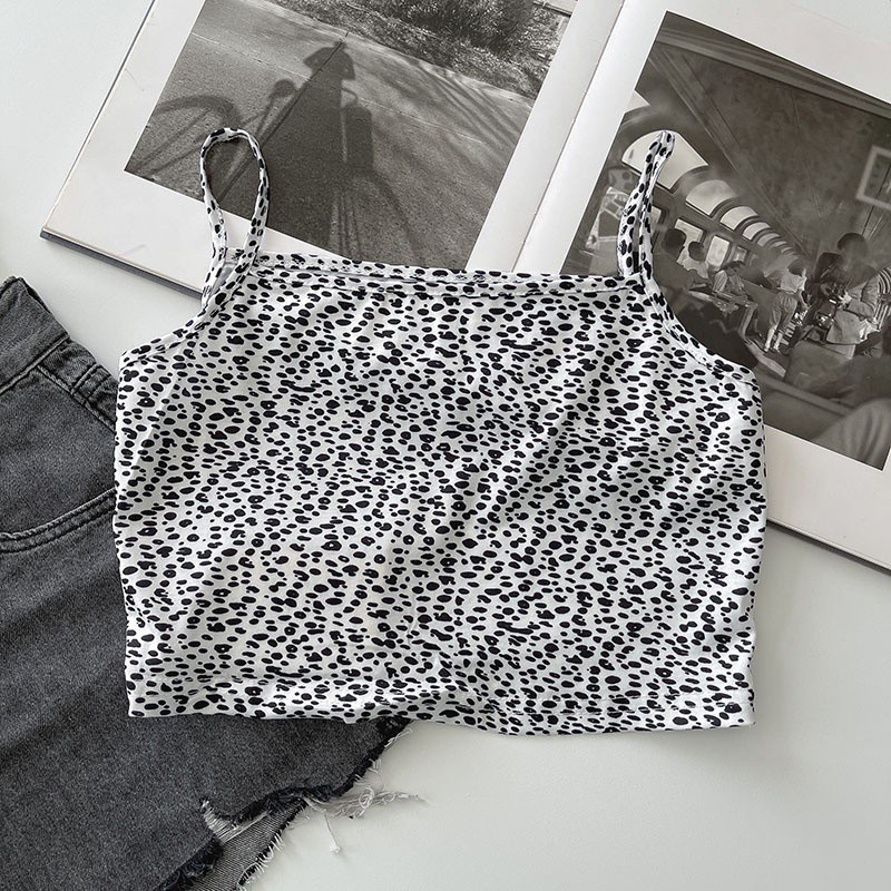 NUZIRO  Áo croptop hai dây + áo khoác cardigan ngắn tay thời trang Hàn Quốc 2021 cho nữ