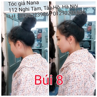 Búi cao sang chảnh hè mát rượi ^^