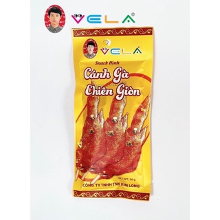Bim bim cánh gà chiên giòn