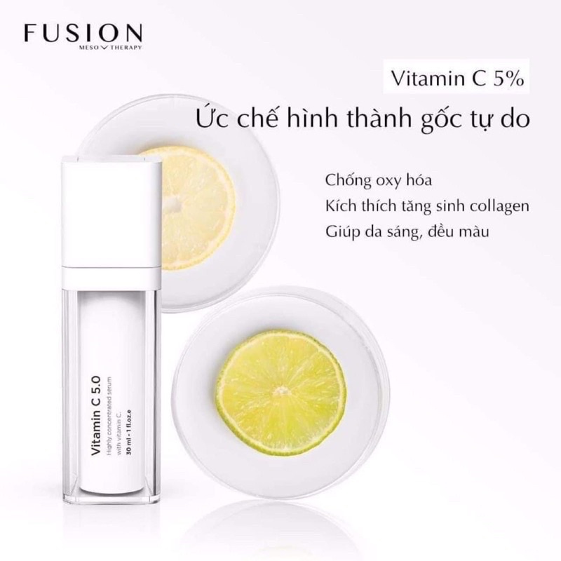 Kem dưỡng chống lão hóa Fusion Vitamin C 5.0
