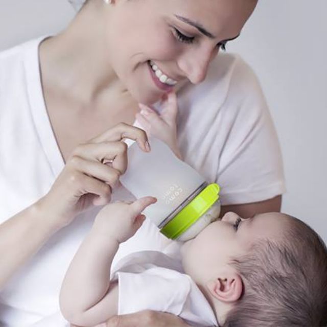Bình sữa silicone Mỹ 150ml/250ml (chính hãng)