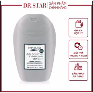 Sữa Tắm Gội Nam BYPHASSE URBAN SWING 500ml