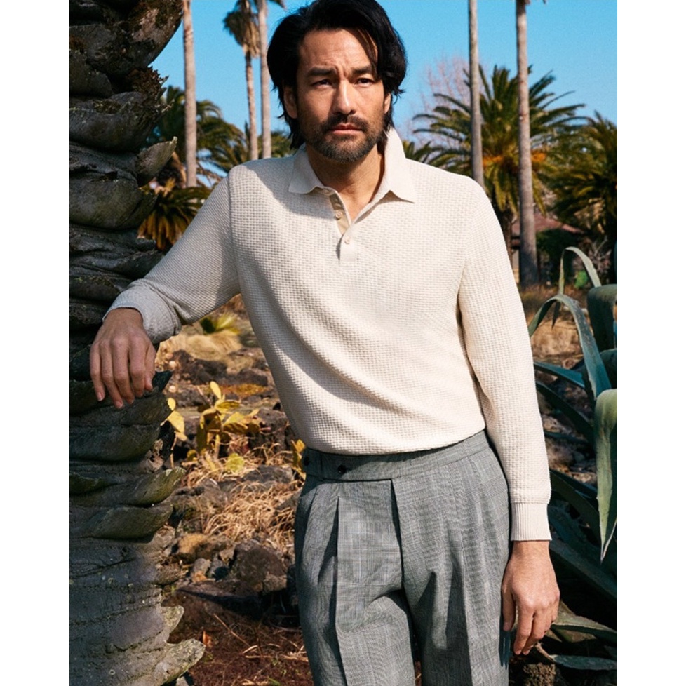 Áo len polo Cremieux Cashmere S221