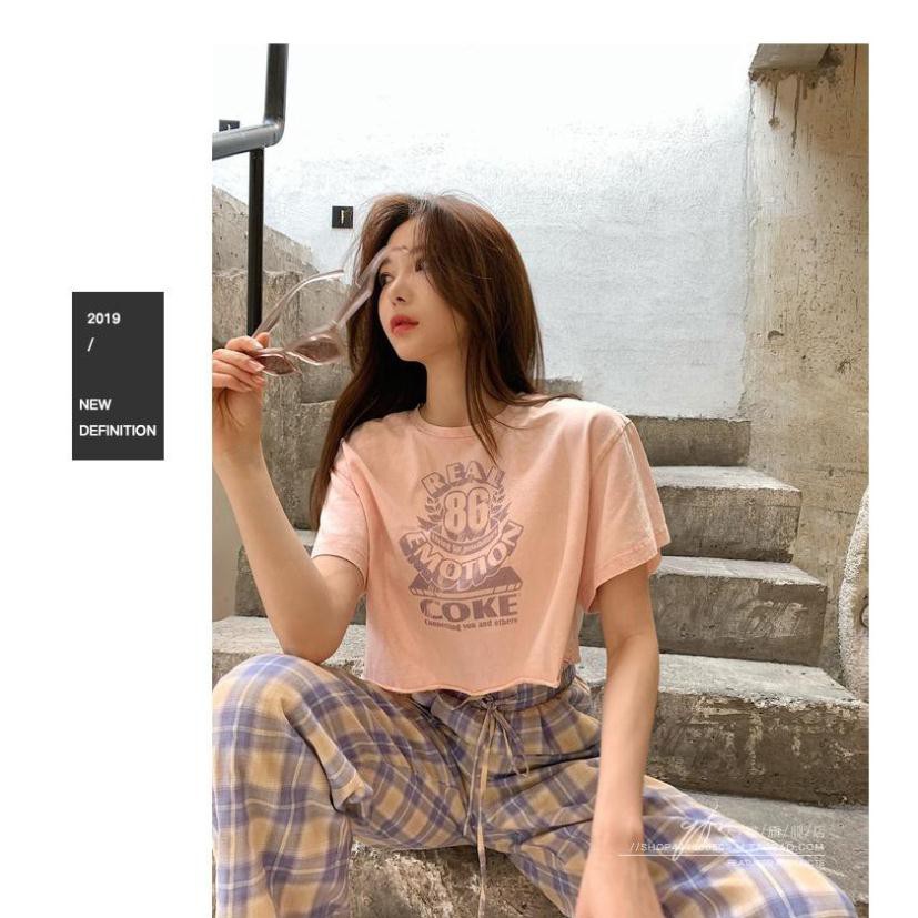 Áo thun Croptop Ulzzang, áo phông form rộng ACR8 | BigBuy360 - bigbuy360.vn