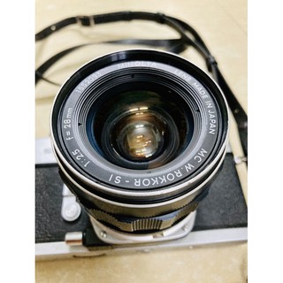 Lens Minolta Rokkor-SI 28f2.5 ngàm MD (28mm f2.5) dùng cho máy film SRT 101, SRT super, SR505, X700, X500...