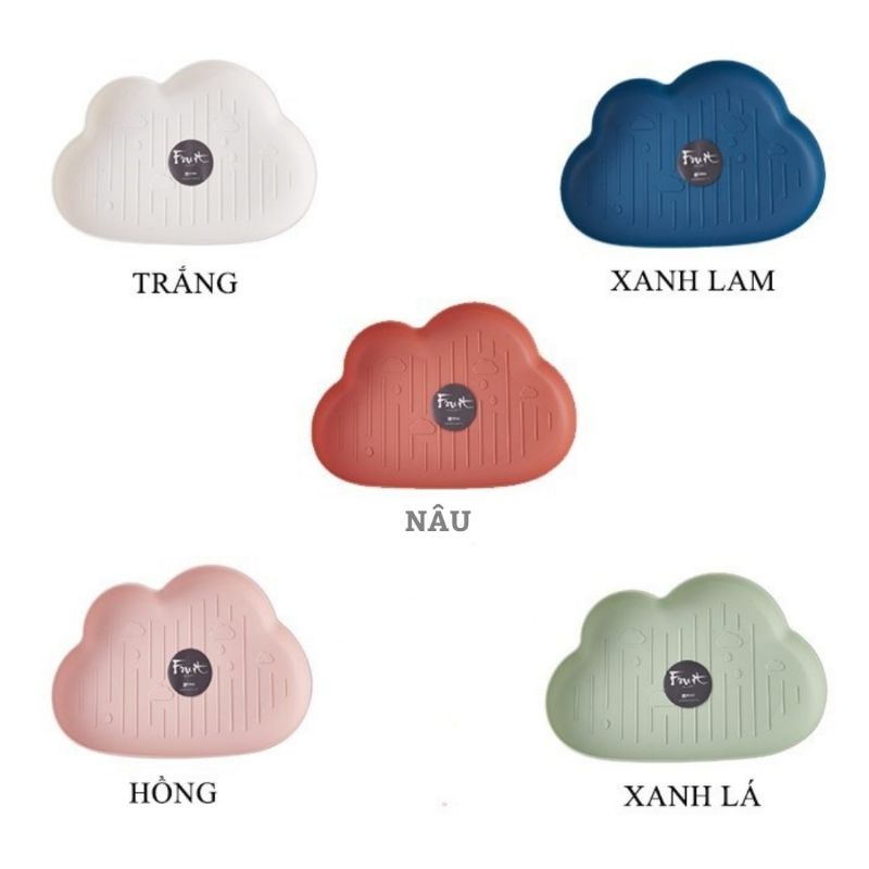 Khay ăn dặm hình đám mây cho bé