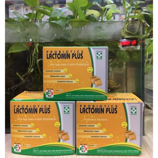 [Giá Gốc]Lactomin Plus – Men vi sinh Probiotics hỗ trợ đường tiêu hóa - 30 gói