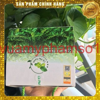 Cà Phê Xanh kháng mỡ hộp 30 gói chính hãng