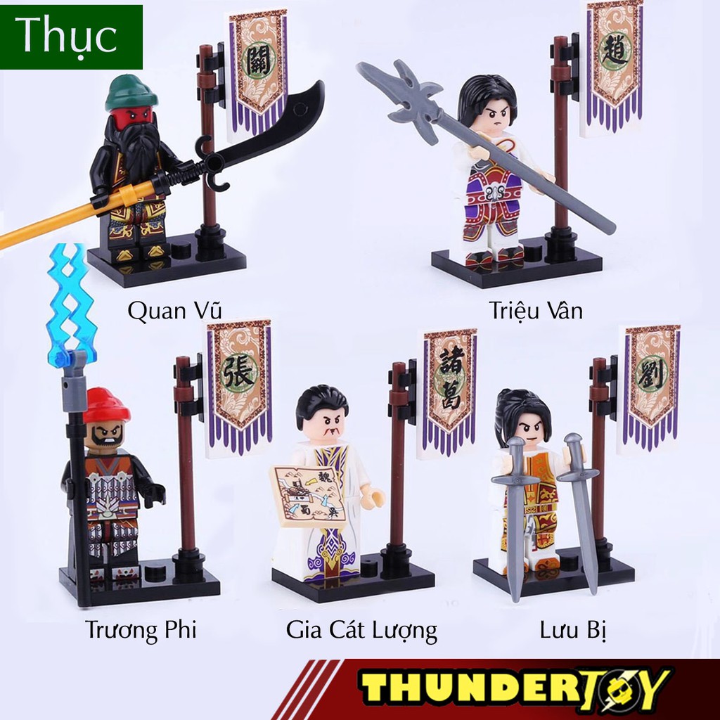 Minifigures nhân vật tam quốc chí - Thục Quốc