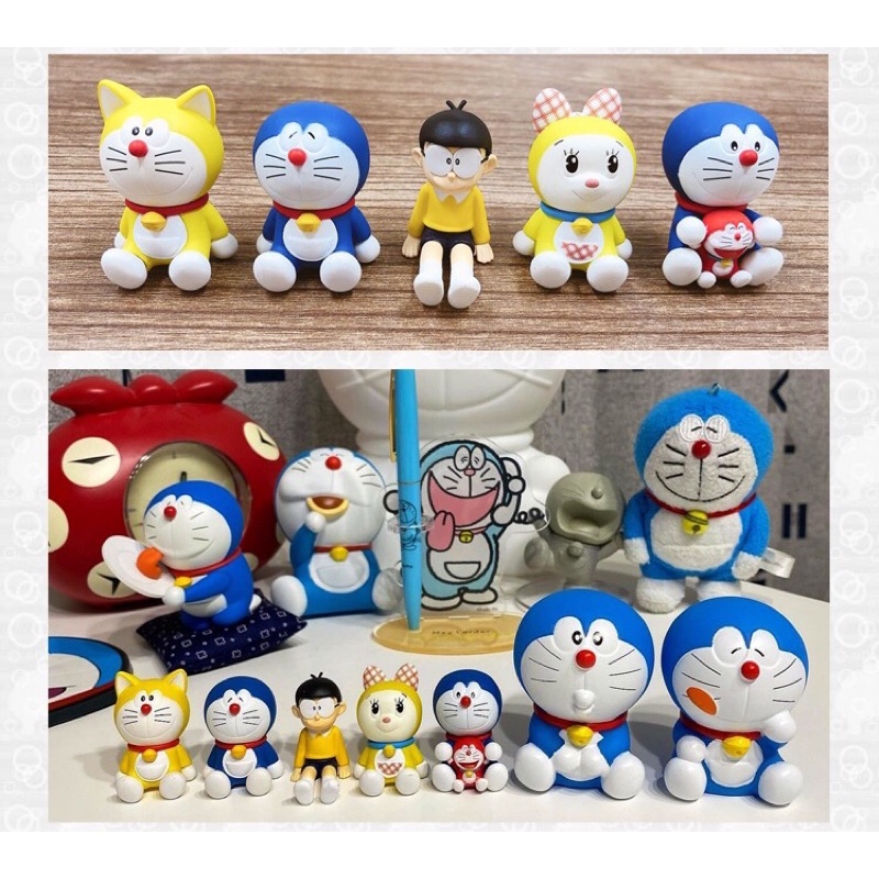 Bộ Mô Hình Trứng Gacha Doraemon