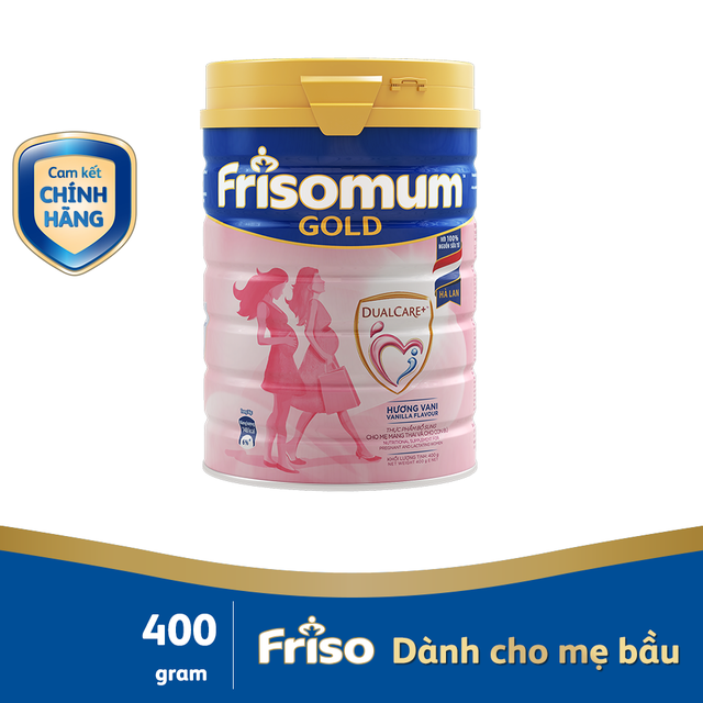 Sữa bầu Frisomum Gold hương Cam/Vani( 400g).