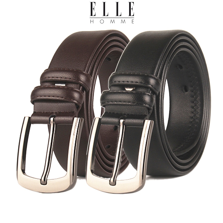 Thắt lưng nam cao cấp da PU bản nhỏ hàn quốc thời trang TL02 - ELLE HOMME